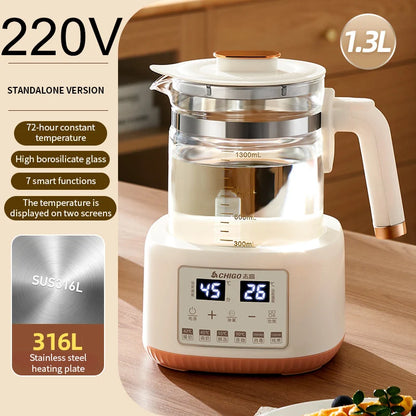 Constant Temperature Water Kettle Home Intelligent Milk Mixing Device Baby Milk Warmer Milk Warmer Insulated Electric Kettle