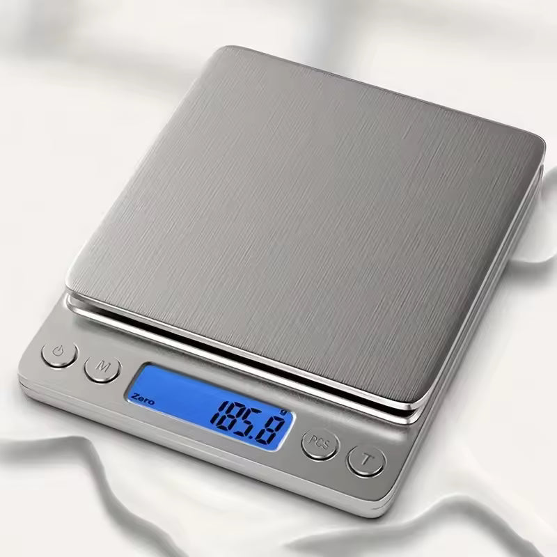 Mini Digital Scale, Professional Precision, Perfect Measurement in Seconds, perfect for weighing food or jewelry.