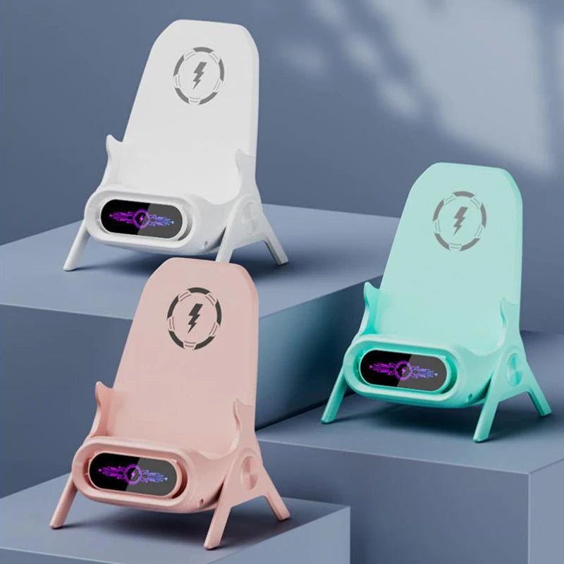 Magnetic Desktop Wireless Charger, Fast and Stylish