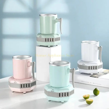 Enfriador eléctrico para tazas, cerveza, jugo, leche y café.