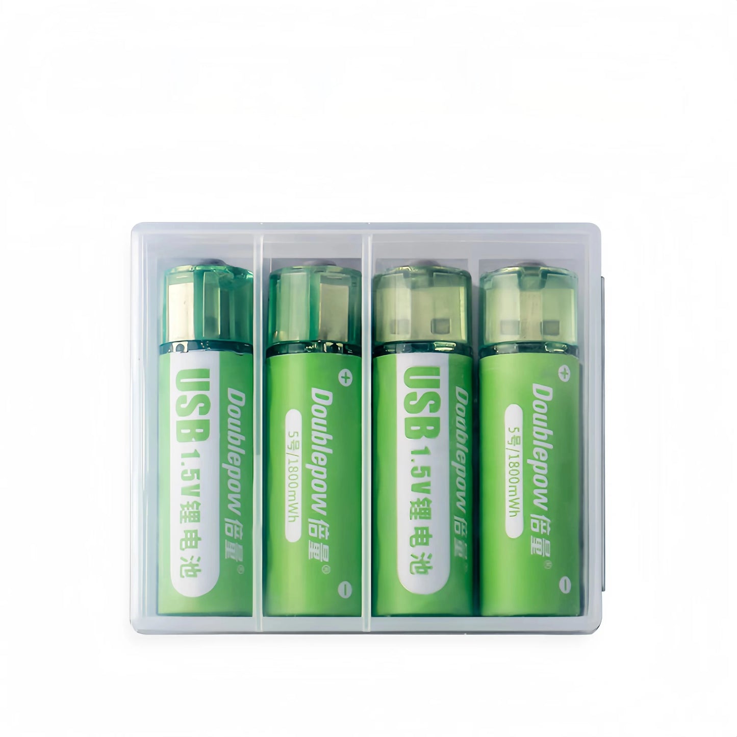 usb rechargeable battery set AA 1.5V 1400mwh constant voltage fast charging lithium battery