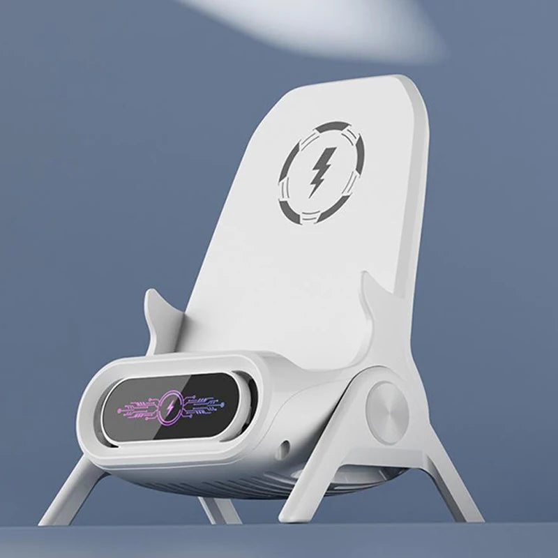 Magnetic Desktop Wireless Charger, Fast and Stylish
