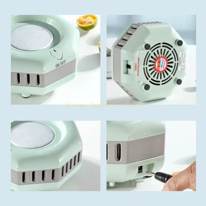 Enfriador eléctrico para tazas, cerveza, jugo, leche y café.