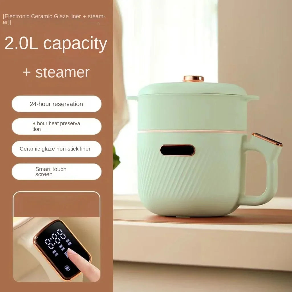 Quick, easy, and effortless cooking with this multifunctional electric pot. Excellent for dorms, homes, and more.
