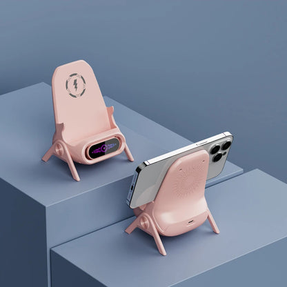 Magnetic Desktop Wireless Charger, Fast and Stylish