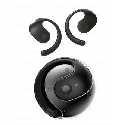 AI Real-time Language Translation Earphone Bluetooth TWS Smart Instant Scan Translator Device Wireless Headphone EarHook Earbuds
