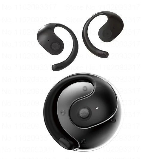 AI Real-time Language Translation Earphone Bluetooth TWS Smart Instant Scan Translator Device Wireless Headphone EarHook Earbuds
