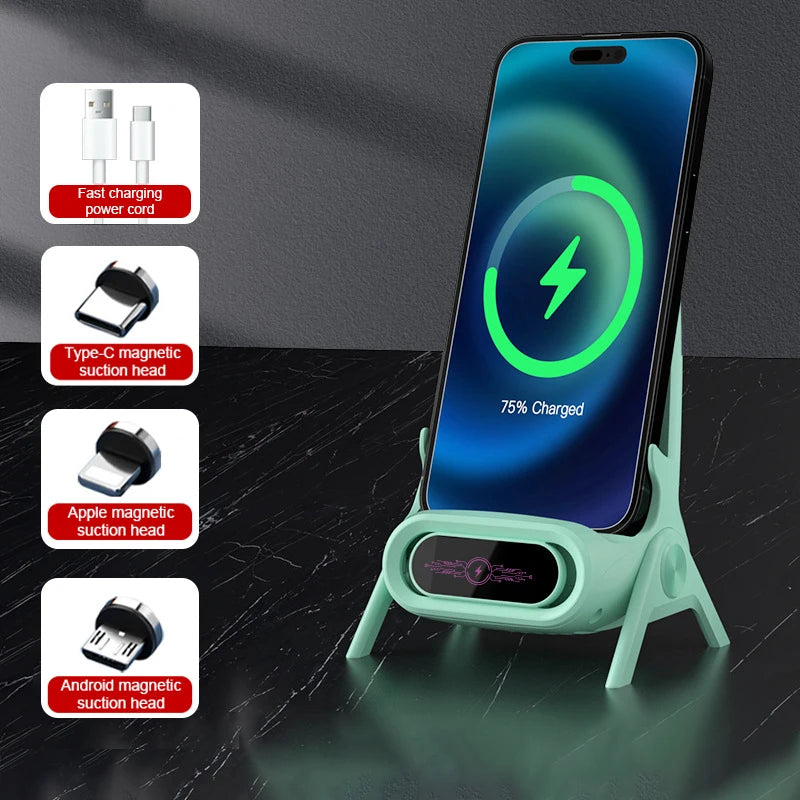 Magnetic Desktop Wireless Charger, Fast and Stylish
