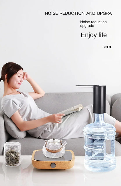 Automatic water dispenser, USB rechargeable, portable, electric, foldable, smart and very versatile