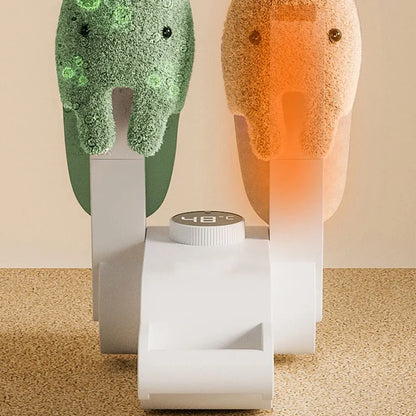 360° Smart Shoe Dryer, eliminates moisture, bacteria and odors in minutes.