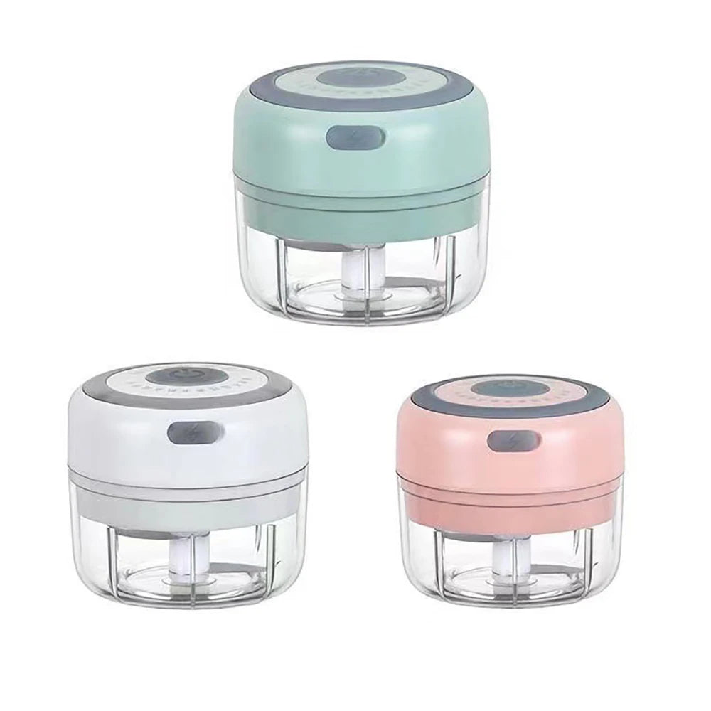 Portable Electric Garlic Masher Crusher 100ml Garlic Chopper Food Processor Kitchen Kitchen Gadgets Electric