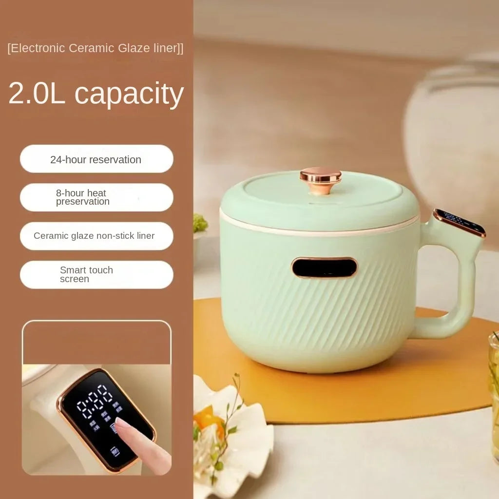 Quick, easy, and effortless cooking with this multifunctional electric pot. Excellent for dorms, homes, and more.